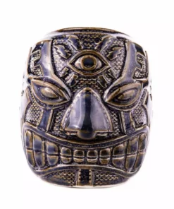 Mike Bonanno Tikis El Ojo Fantastico Tiki Mug - Fuego Azul