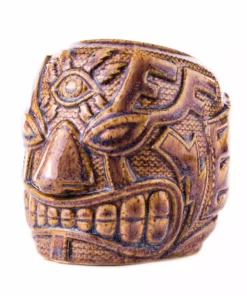 Mike Bonanno Tikis El Ojo Fantastico Tiki Mug - El Heroe Mugullado Variant 21 Mike Bonanno Tikis El Ojo Fantastico Tiki Mug - El Heroe Mugullado Variant