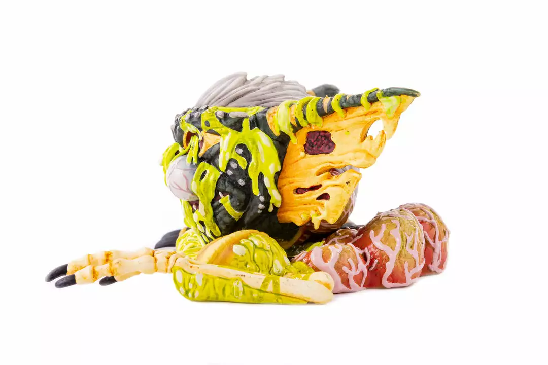 Toys Melting Stripe Mondoid Vinyl Figure 4 Toys Melting Stripe Mondoid Vinyl Figure