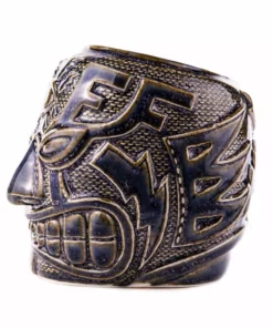 Mike Bonanno Tikis El Ojo Fantastico Tiki Mug - Fuego Azul