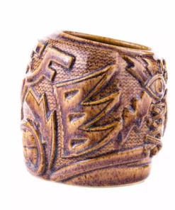 Mike Bonanno Tikis El Ojo Fantastico Tiki Mug - El Heroe Mugullado Variant 23 Mike Bonanno Tikis El Ojo Fantastico Tiki Mug - El Heroe Mugullado Variant