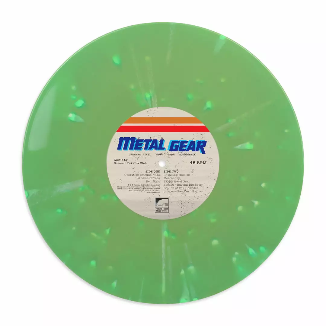 Konami Kukeiha Club Metal Gear – Original MSX2 Video Game Soundtrack 10" 6 Konami Kukeiha Club Metal Gear – Original MSX2 Video Game Soundtrack 10"