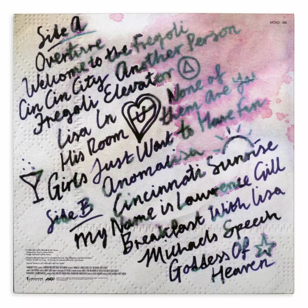 Carter Burwell ANOMALISA – Original Motion Picture Soundtrack LP Music 8 Carter Burwell ANOMALISA – Original Motion Picture Soundtrack LP Music