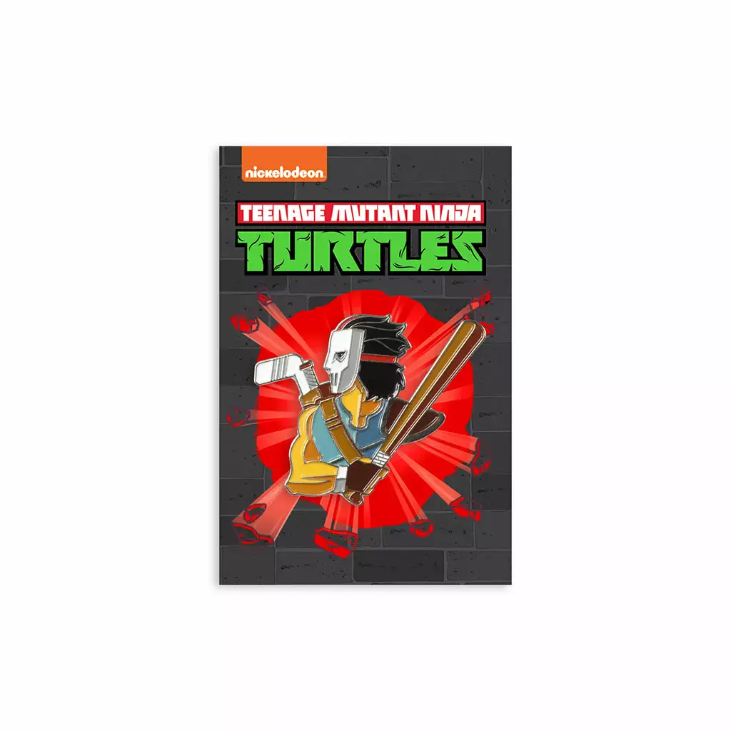 Tom Whalen Enamel Pins TMNT – Casey Jones Enamel Pin 1 Tom Whalen Enamel Pins TMNT – Casey Jones Enamel Pin