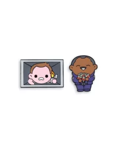 100% Soft Enamel Pins DIE HARD “McClane / Sgt. Powell” Pin Set
