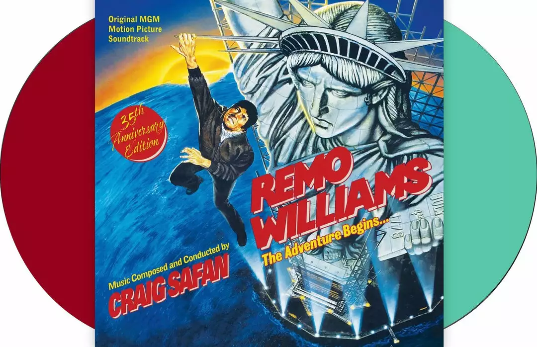 Craig Safan Music Remo Williams: The Adventure Begins - Original MGM Motion Picture Soundtrack 2XLP 2 Craig Safan Music Remo Williams: The Adventure Begins - Original MGM Motion Picture Soundtrack 2XLP
