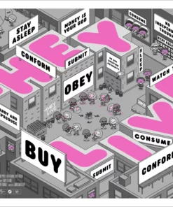 100% Soft Posters They Live Variant Poster