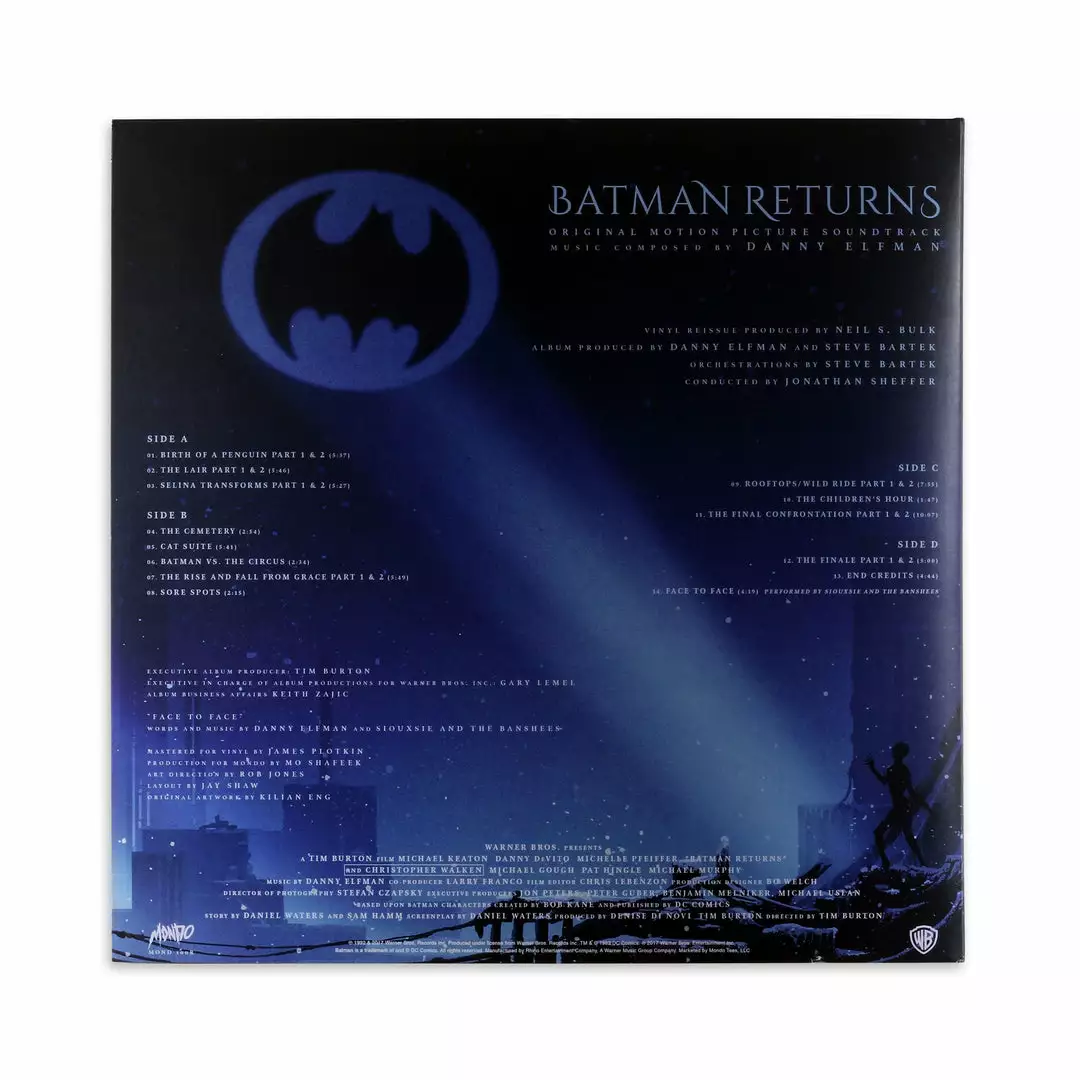Danny Elfman Music Batman Returns – Original Motion Picture Soundtrack 2XLP 4 Danny Elfman Music Batman Returns – Original Motion Picture Soundtrack 2XLP