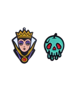Dave Quiggle Snow White – Evil Queen 2-Pin Set Enamel Pins