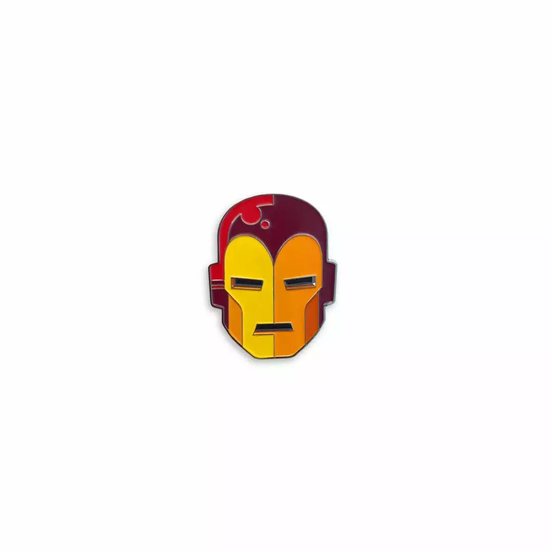 Tom Whalen Iron Man Enamel Pin 2 Tom Whalen Iron Man Enamel Pin