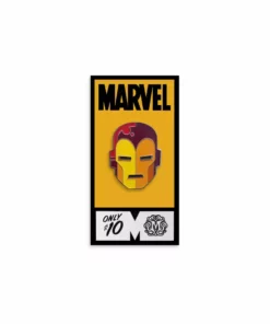 Tom Whalen Iron Man Enamel Pin