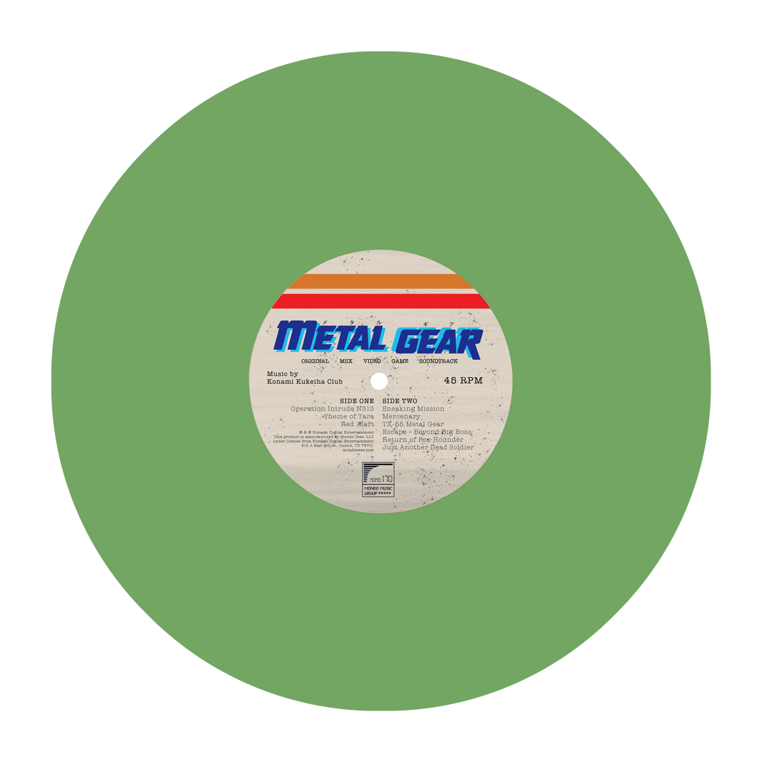 Konami Kukeiha Club Metal Gear – Original MSX2 Video Game Soundtrack 10" 2 Konami Kukeiha Club Metal Gear – Original MSX2 Video Game Soundtrack 10"