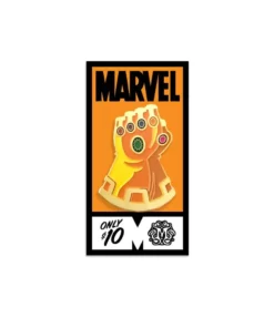 Tom Whalen Enamel Pins Infinity Gauntlet Enamel Pin
