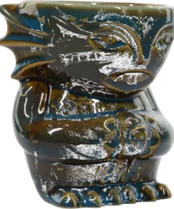 Devon Devereaux Tikis Innsmouth Creep Designer Series Tiki Mug - Abyss (Blue)