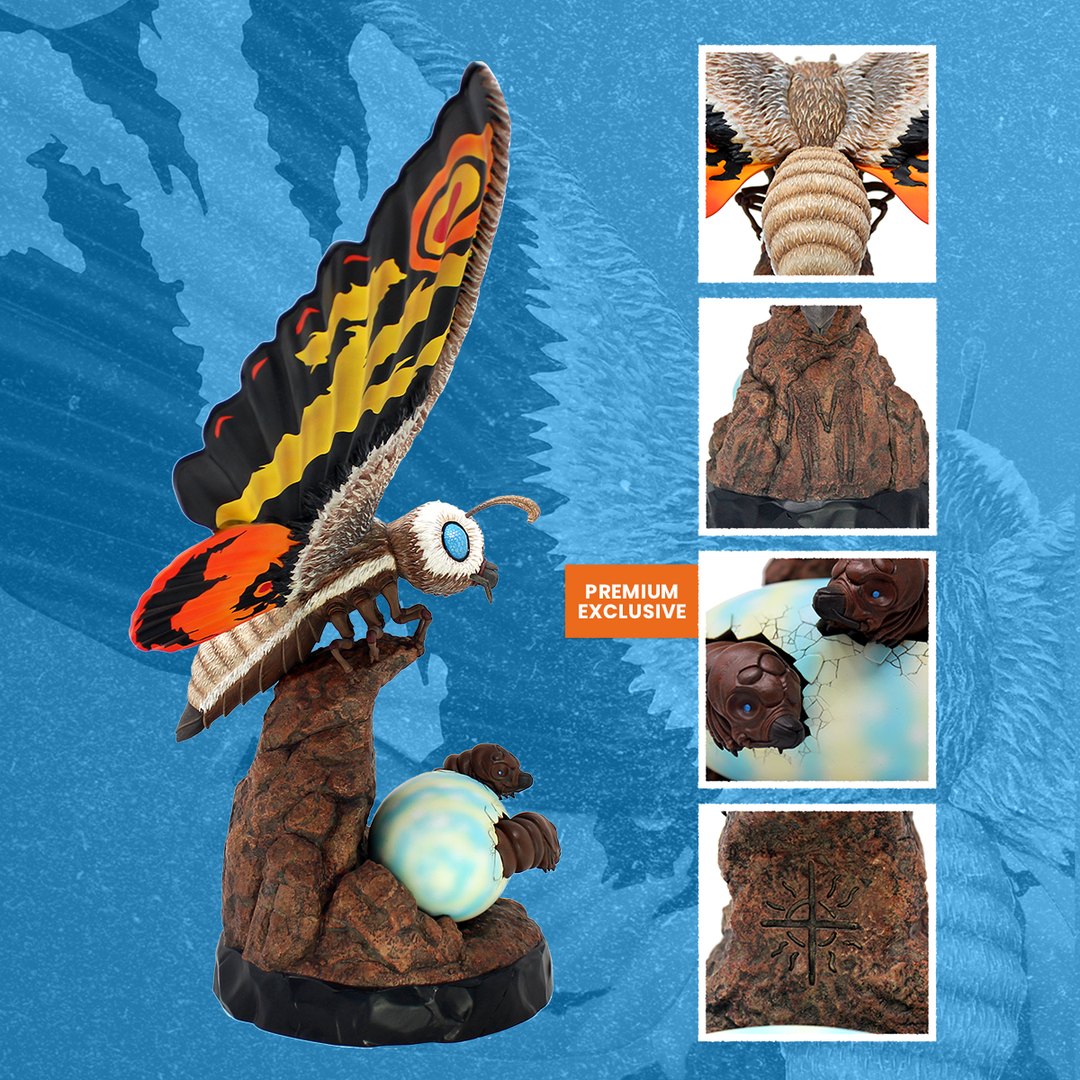 Mondo Mothra: Tokyo SOS Premium Scale Statue - Limited Edition Toys 2 Mondo Mothra: Tokyo SOS Premium Scale Statue - Limited Edition Toys
