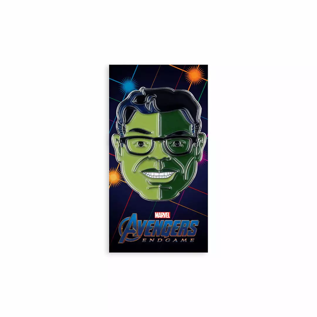 Tom Whalen Smart Hulk Enamel Pin 1 Tom Whalen Smart Hulk Enamel Pin