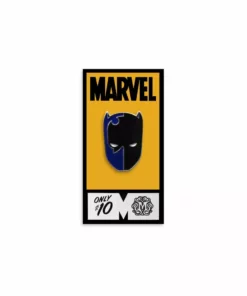 Tom Whalen Black Panther Enamel Pin