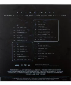 Marc Streitenfeld Prometheus - Original Motion Picture Soundtrack 2XLP Music