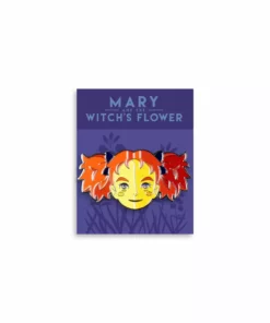 Tom Whalen Enamel Pins Mary And The Witch's Flower – Mary Enamel Pin