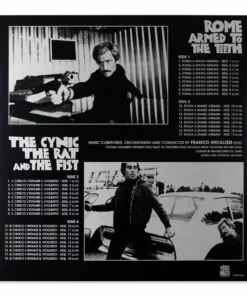 Franco Micalizzi Music The Poliziotteschi Files 2XLP