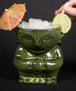 Devon Devereaux Tikis Innsmouth Creep Designer Series Tiki Mug - Lurking Fear (Green)