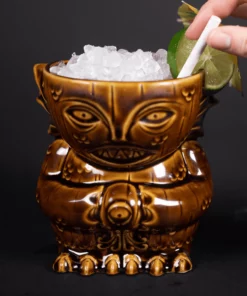 Devon Devereaux Tikis Innsmouth Creep Designer Series Tiki Mug - Primordial (Brown)