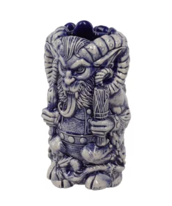 Florian Bertmer Krampus Designer Series Tiki Mug (Blue Wiped) 9 Florian Bertmer Krampus Designer Series Tiki Mug (Blue Wiped)