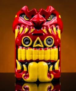 Urban Aztec Mouth Of The Serpent Designer Series Tiki Mug (Emperor's Blood) Tikis