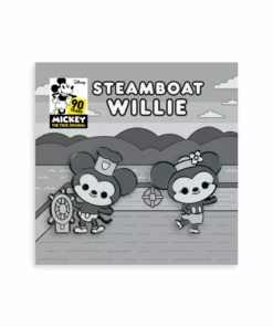 100% Soft Enamel Pins Steamboat Willie Enamel Pin Set
