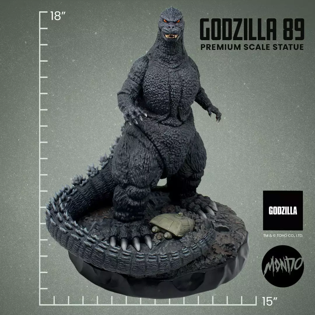 Mondo Toys Godzilla 89 Premium Scale Statue 3 Mondo Toys Godzilla 89 Premium Scale Statue