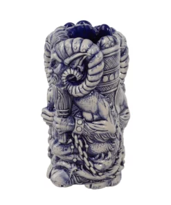 Florian Bertmer Krampus Designer Series Tiki Mug (Blue Wiped) 10 Florian Bertmer Krampus Designer Series Tiki Mug (Blue Wiped)