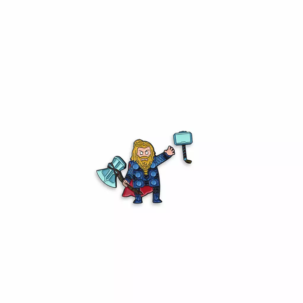 Dan Hipp Thor 2-Pin Set Enamel Pins 2 Dan Hipp Thor 2-Pin Set Enamel Pins