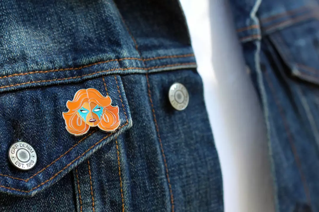 Tom Whalen X-Men – Dazzler Enamel Pin Enamel Pins 3 Tom Whalen X-Men – Dazzler Enamel Pin Enamel Pins