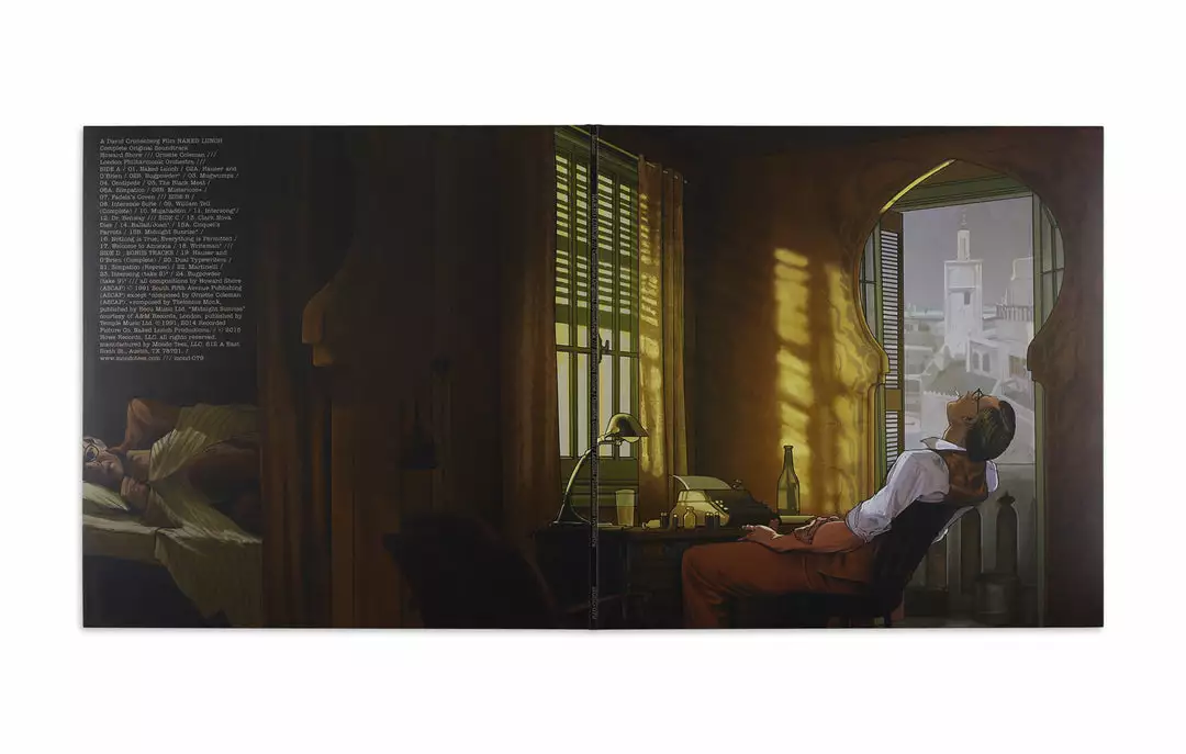 Howard Shore / Ornette Coleman Music Naked Lunch – Original Motion Picture Soundtrack 2XLP 7 Howard Shore / Ornette Coleman Music Naked Lunch – Original Motion Picture Soundtrack 2XLP