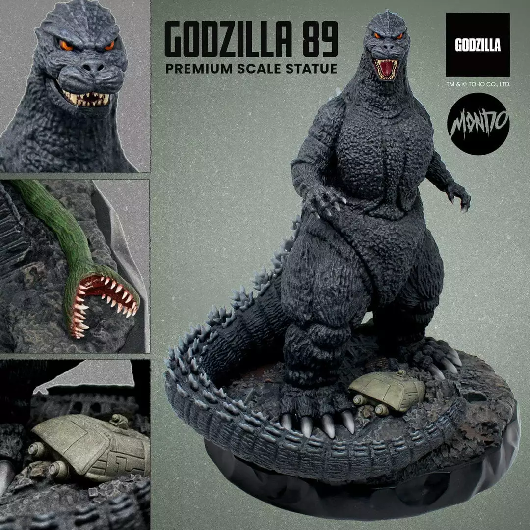 Mondo Toys Godzilla 89 Premium Scale Statue 2 Mondo Toys Godzilla 89 Premium Scale Statue