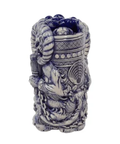 Florian Bertmer Krampus Designer Series Tiki Mug (Blue Wiped) 11 Florian Bertmer Krampus Designer Series Tiki Mug (Blue Wiped)