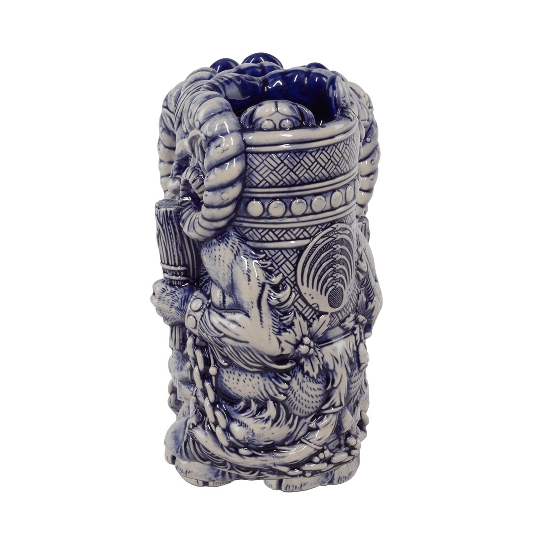 Florian Bertmer Krampus Designer Series Tiki Mug (Blue Wiped) 5 Florian Bertmer Krampus Designer Series Tiki Mug (Blue Wiped)