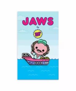 100% Soft Jaws – Quint Enamel Pin