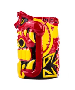 Urban Aztec Mouth Of The Serpent Designer Series Tiki Mug (Emperor's Blood) Tikis