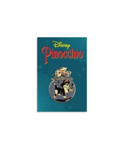 Sam Wolfe Connelly Pinocchio – Cleo & Figaro Enamel Pin