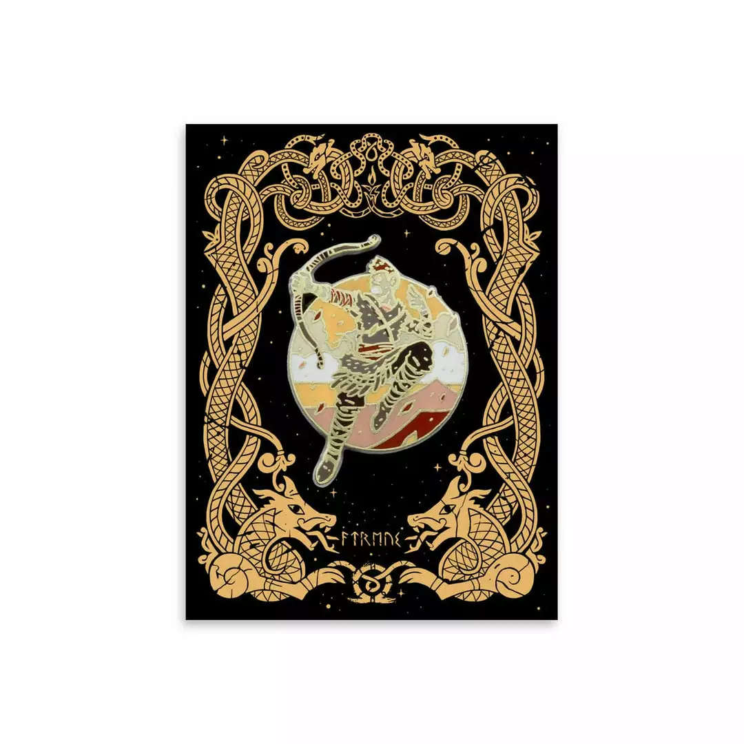 Nicolas Delort Atreus Enamel Pin Enamel Pins 1 Nicolas Delort Atreus Enamel Pin Enamel Pins