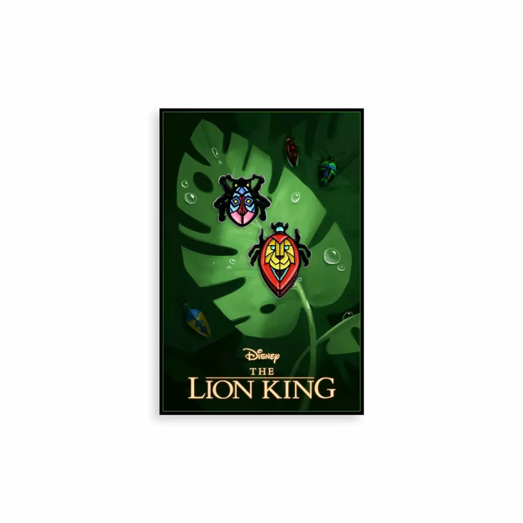 Nicolas Delort Enamel Pins The Lion King – Rafiki & Simba Bugs 2-Pin Set 1 Nicolas Delort Enamel Pins The Lion King – Rafiki & Simba Bugs 2-Pin Set