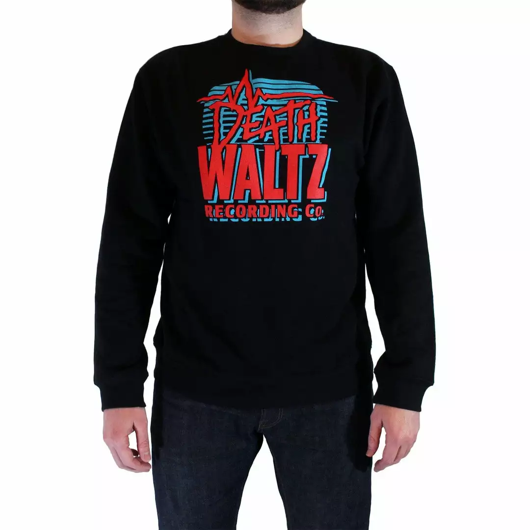 Death Waltz Recording Co. Apparel Death Waltz Crew Neck Sweatshirt 2 Death Waltz Recording Co. Apparel Death Waltz Crew Neck Sweatshirt