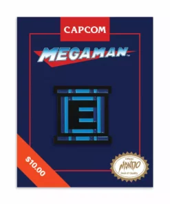 Mondo Mega Man E-Tank Enamel Pin Enamel Pins