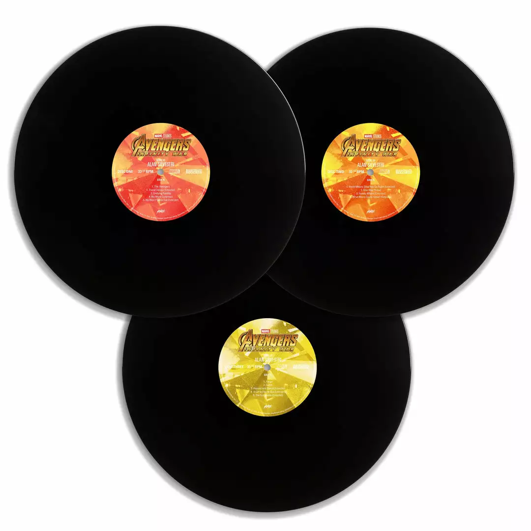 Alan Silvestri Music Avengers: Infinity War - Original Motion Picture Soundtrack 3XLP 2 Alan Silvestri Music Avengers: Infinity War - Original Motion Picture Soundtrack 3XLP