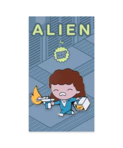 100% Soft Alien – Ripley & Jonesy Enamel Pin