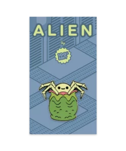 100% Soft Alien – Ovomorph Enamel Pin Enamel Pins
