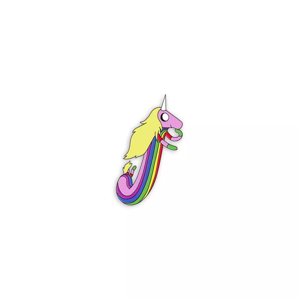 JJ Harrison Adventure Time – Rainicorn Enamel Pin 1 JJ Harrison Adventure Time – Rainicorn Enamel Pin