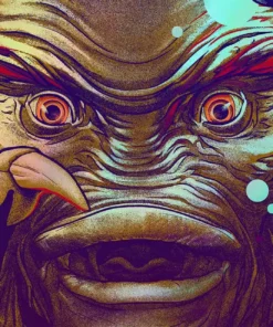 Martin Ansin Creature From The Black Lagoon Holofoil Variant Poster
