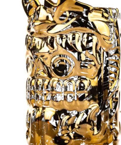 Urban Aztec Tikis Mouth Of The Serpent Designer Series Tiki Mug (Aztec Gold)